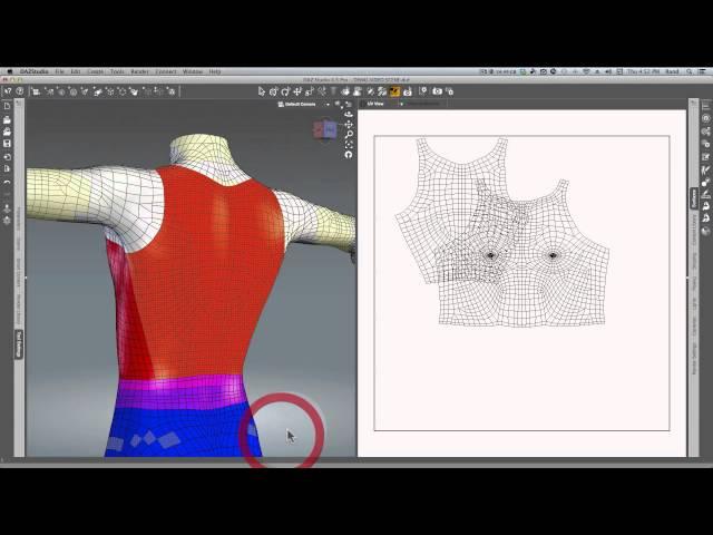 Workaround overlapping UVs in DAZ Studio: Fixing the Basic Bodysuit - UPDATED