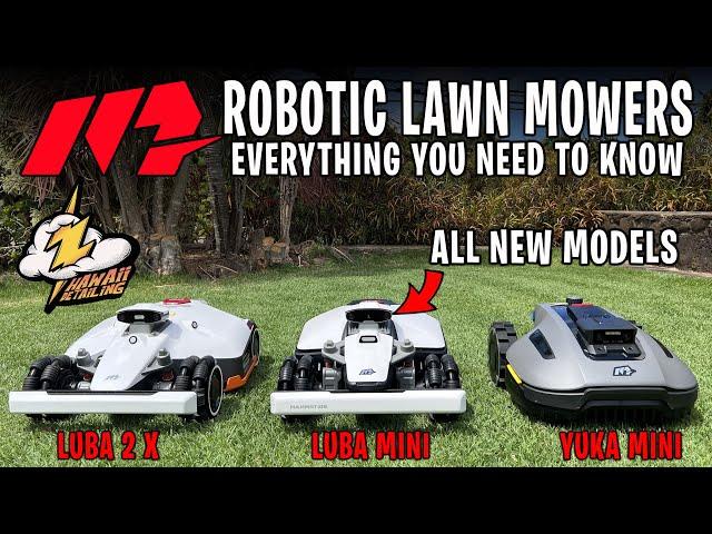 Best Robot Lawn Mowers of 2025: Yuka Mini, Luba 2 X, & Luba Mini Full Demonstration