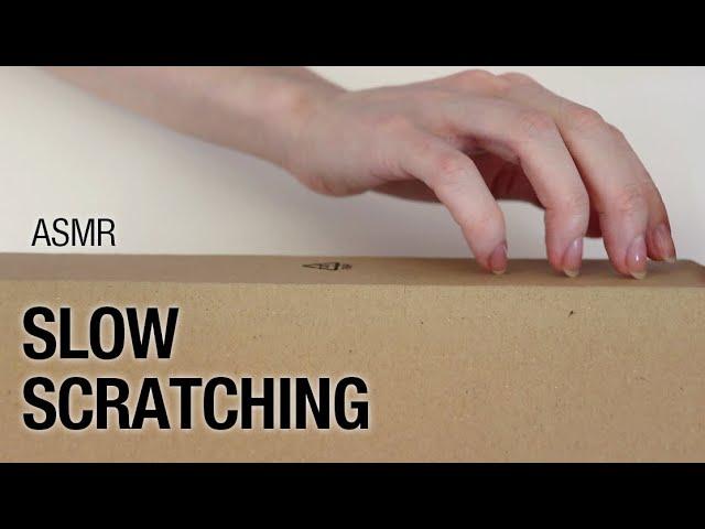 ASMR Slow Scratching on Cardboard (NO TALKING)