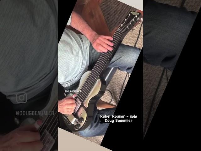 Rebel Rouser - solo - lap steel guitar #short #shorts #steelguitar #lapsteel #country #guitar