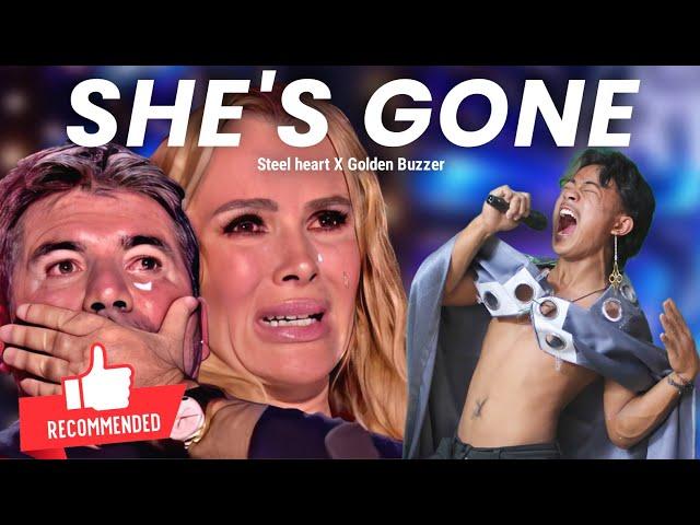 Golden Buzzer | All the judges criying when he heard the song She's Gone with an extraordinary voice