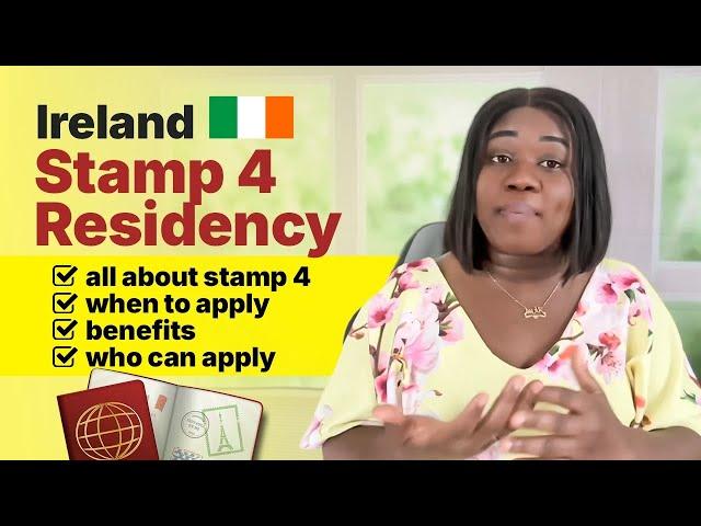 Finally Got My Stamp 4 after 2 years Residency in Ireland!Learn more about the benefits of 4 stamps