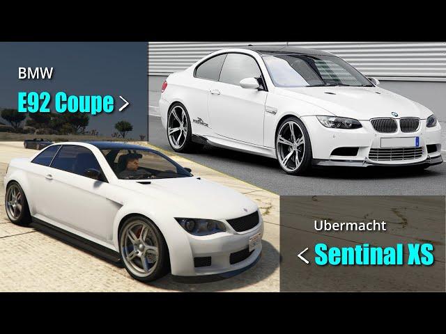 GTA V Vehicles VS Real Vehicles#11 | All Compacts & Coupes