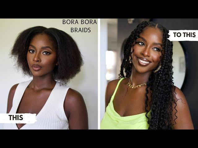 Goddess Braids With Human Hair