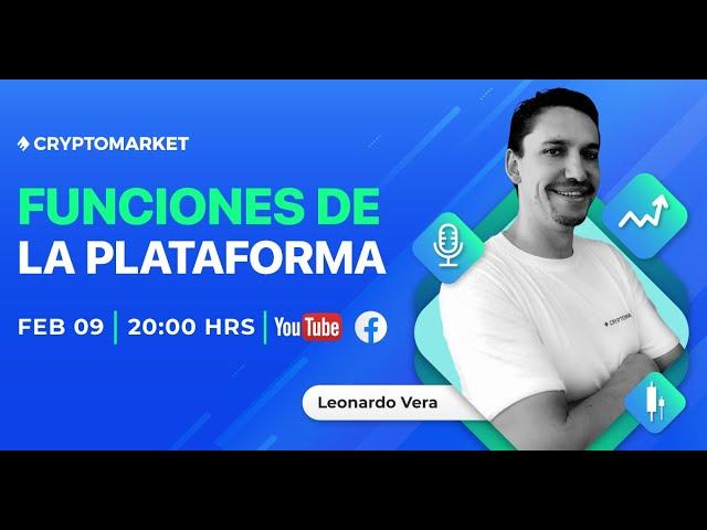 Funciones de la Plataforma CryptoMarket - Exchange Pro