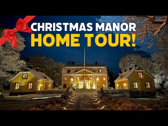 Experience the MAGIC of a Scandinavian Manor Christmas in 10 Minutes!