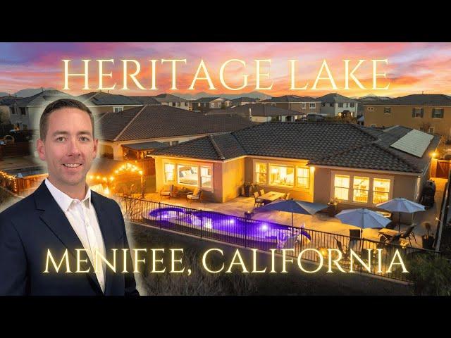 Heritage Lake Single Story Pool Home For Sale | Menifee, CA