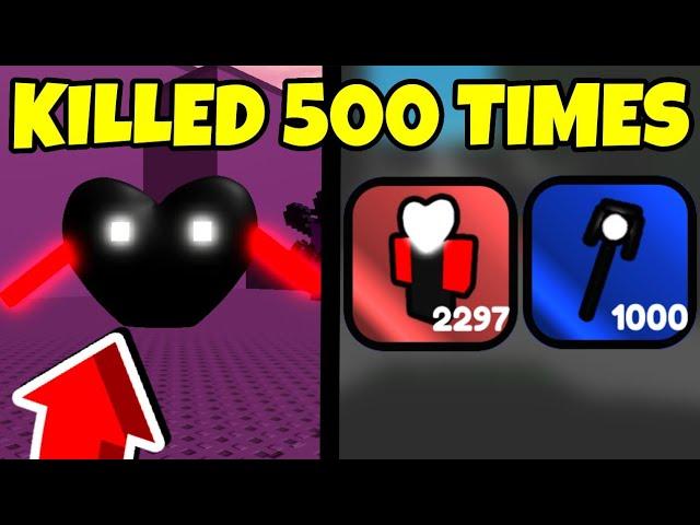 I KILLED The Moster Heart 500 TIMES in Roblox Control Army