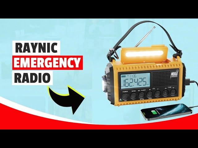 Raynic Emergency Radio Review: The Ultimate Survival Gadget You Need!