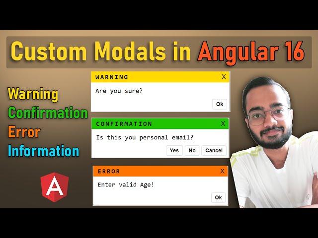 How to make Modal Service from scratch in Angular 16? | Without Angular Material