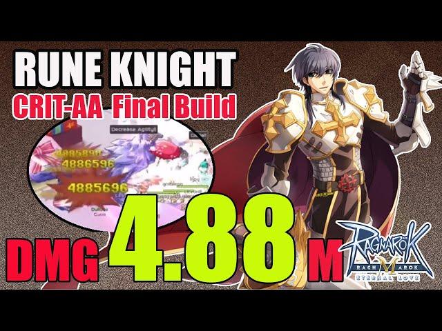 Runeknight Crit-AA Final Build [Crit Dmg 4.88M]