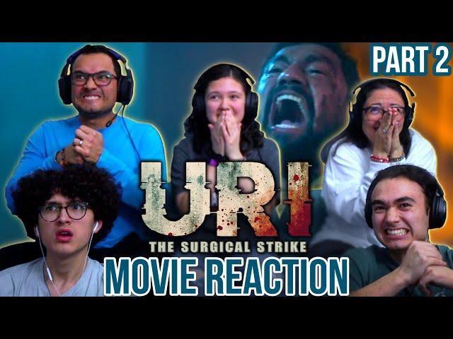 URI: THE SURGICAL STRIKE Movie Reaction | Part 2 | MaJeliv India | super tense finale!