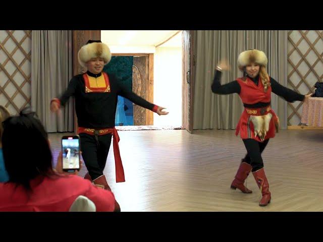 ОРУСТАР ТАҢКАЛДЫ КАРА ЖОРГОНУ КӨРҮП. QARA ZHORGO DANCE. АСЕЛЬ КАСМАКУНОВА /ЭЛМУРАТ МАЙРАМБЕКОВ