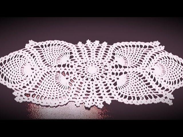 Crochet Pineapple Medium Doily Re-creation