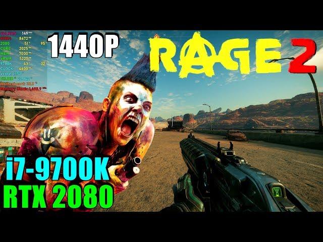 Rage 2 RTX 2080 & 9700K 4.6GHz - CUSTOM Settings 1440P