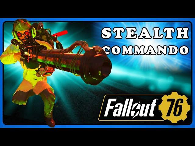 Fallout 76: Stealth Commando 2025.