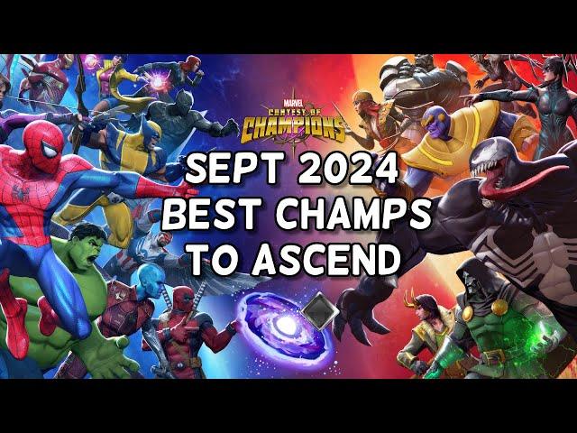 SEPT 2024  Ascension Tier List 2024 | Best Attack Champs + Annoying Defenders | Marvel Champions