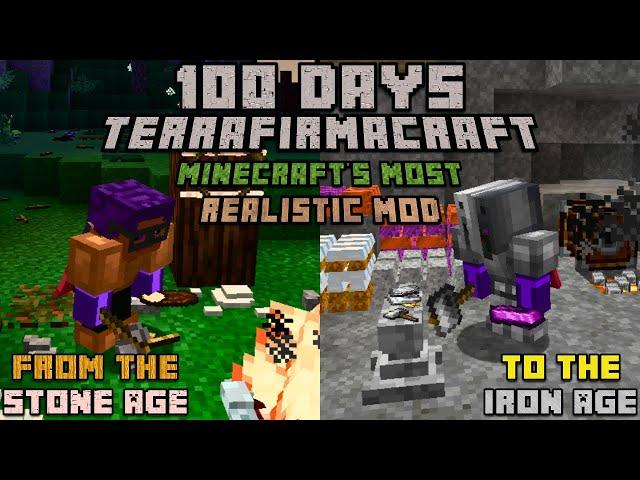 100 Days Of TerraFirmaCraft | Full Movie