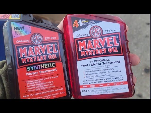 Will Marvel Mystery Oil - Both Synthetic and Original Help Cold Flow Properties?  Supertech 5w30