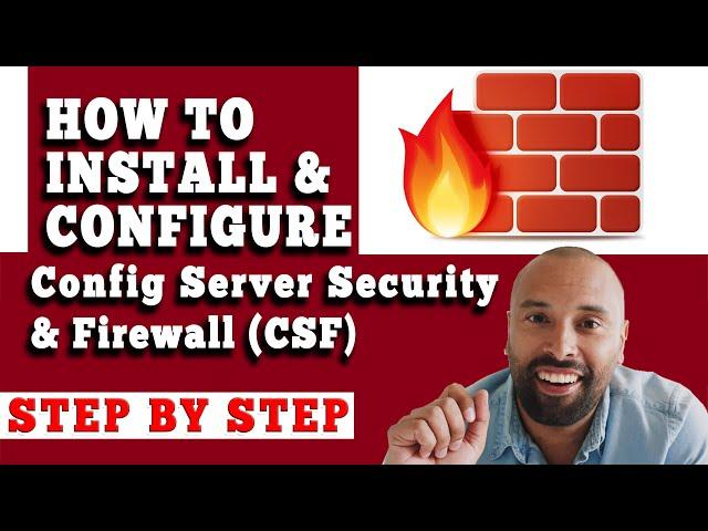 HOW TO INSTALL AND CONFIGURE CONFIG SERVER SECURITY & FIREWALL (CSF)? [STEP BY STEP]️