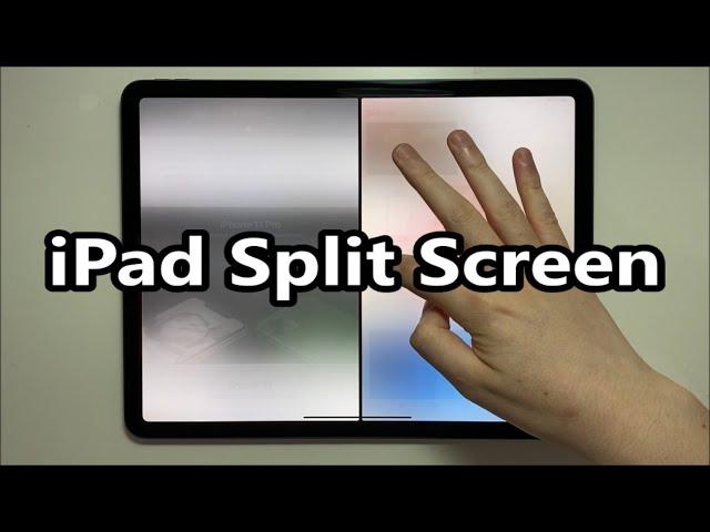 How to Split Screen Multitask on iPad Pro