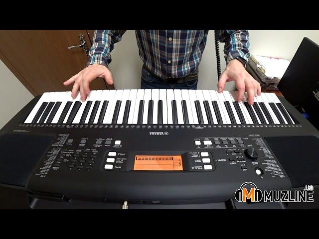 Синтезатор YAMAHA PSR-E363 Демонстрация (Bon Jovi - It's My Life)