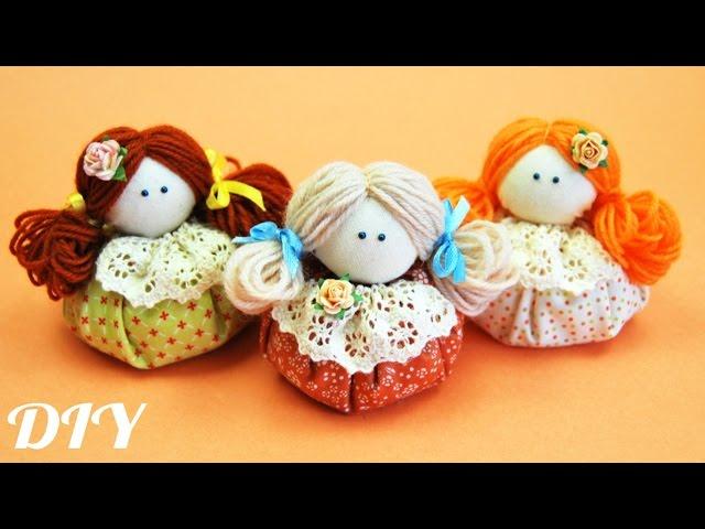 Как сделать КУКЛУ Зерновушку / How to make Textil Doll /  NataliDoma