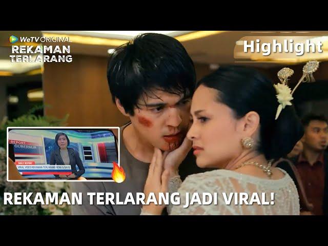 WeTV Original Rekaman Terlarang | Highlight EP06 Rekaman Mesra Tersebar, Tapi Rena Tidak Peduli!