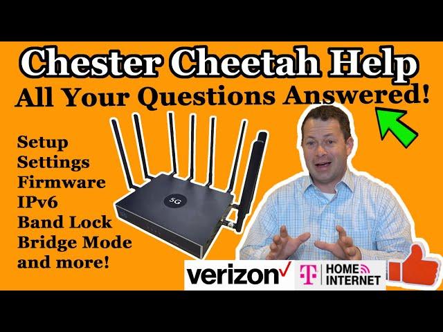 Basic & Advanced Setup, Settings & Tips - Get The Fastest Speed & Ping - Chester Cheetah 5G Router