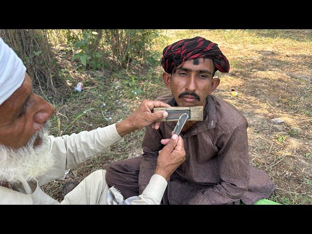 ASMR Fast Shaving With Real Barber Old [SHAMS ASMR]