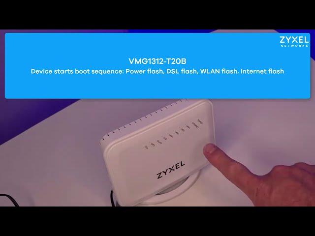 Zyxel VMG1312 T20B VDSL Modem Kurulumu