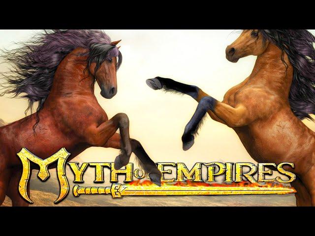 ГЕН ИДЕАЛЬНОГО КОНЯ MOE 16+  Прохождение MYTH OF EMPIRES обзор SmokeSED (смокисед) ◄#41