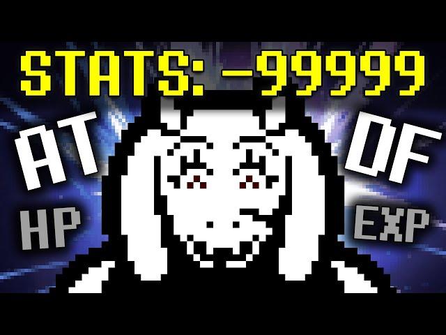 What if Monsters Have NEGATIVE Stats? [ Undertale ]