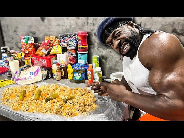 Cooking A Super High Calorie Meal - Kali Muscle