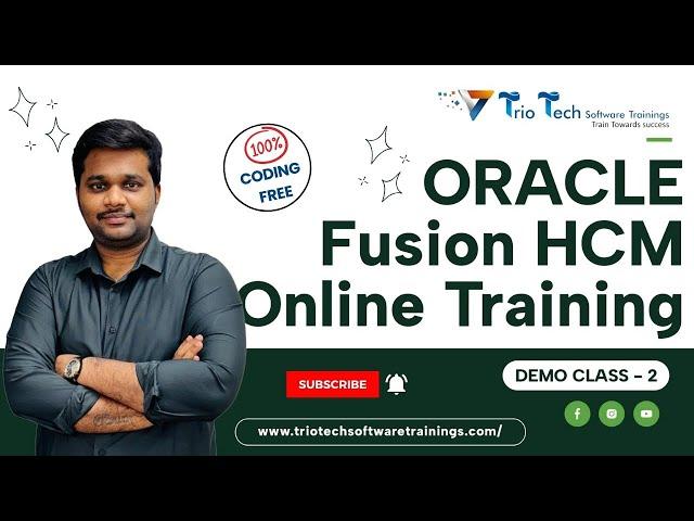 Oracle Fusion Cloud HCM Online Training | Oracle Fusion HCM Training | Oracle Fusion HCM Demo-2