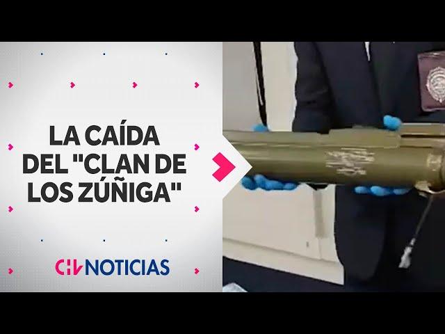 EL CLAN DE LOS ZÚÑIGA: La caída de narcos que contaban hasta con un lanzacohetes - CHV Noticias