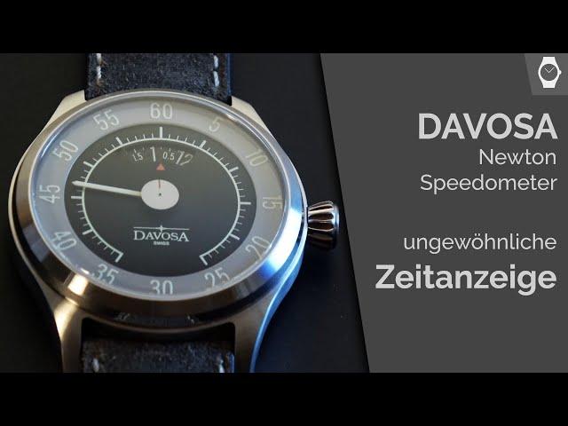 Uhr für Autofans | Davosa Newton Speedometer | ARMBANDUHREN - das Magazin