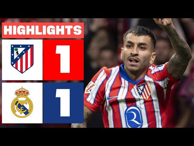 ATLÉTICO DE MADRID 1 - 1 REAL MADRID | HIGHLIGHTS LALIGA EA SPORTS