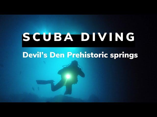 Scuba diving in devils den | Crazydivers