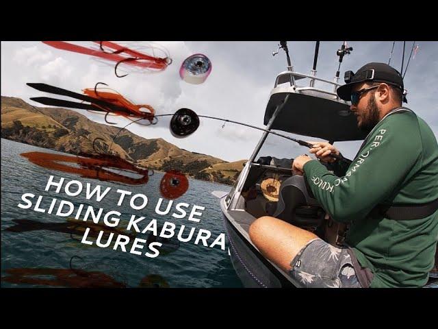 How to use sliding kabura lures