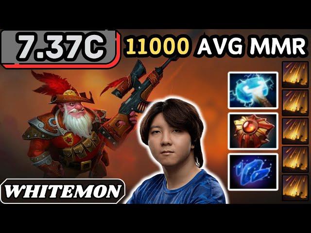 7.37c - Whitemon SNIPER Soft Support Gameplay 21 ASSISTS - Dota 2 Full Match Gameplay