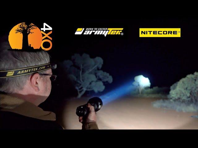 Armytek vs Nitecore | ArmyTek Barracuda Pro vs Nitecore MH40GTR | 4xOverland