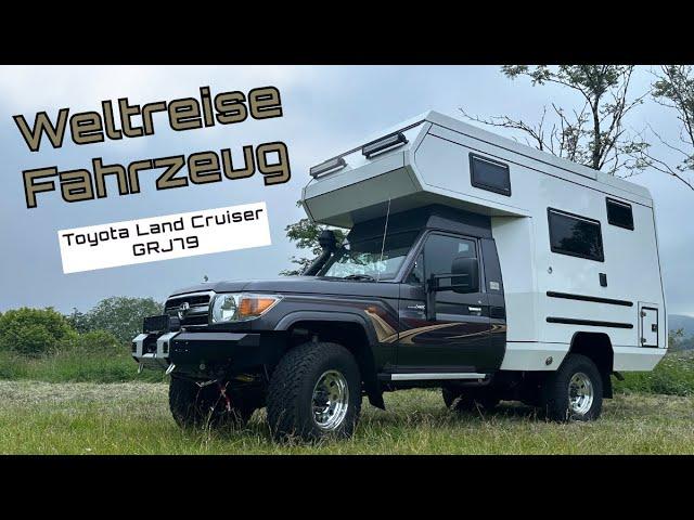 Das Weltreise Fahrzeug ? Toyota Land Cruiser GRJ79 mit Aufbau von Custom Campers Roomtour