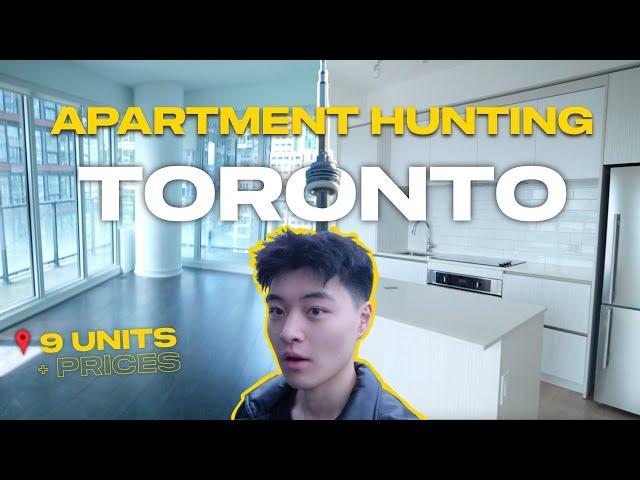 Downtown Toronto Apartment Hunting Under $4,000 | Touring 9 units + prices, locations, tips!