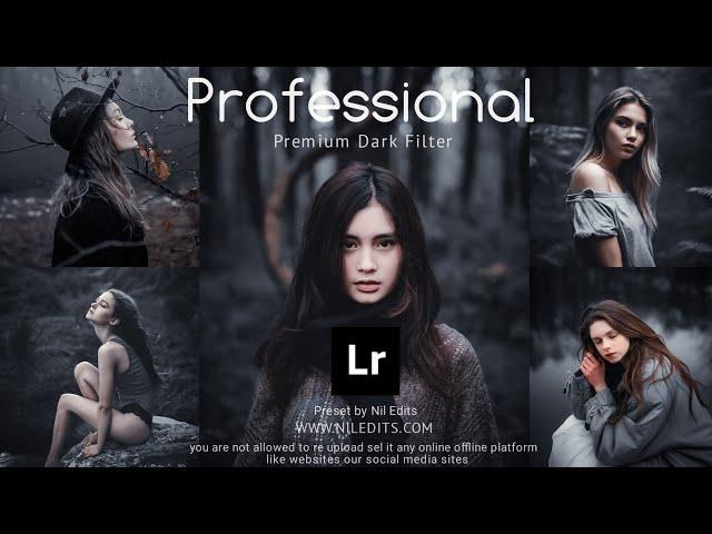 How to Edit Professional Photography | Lightroom Dark Presets DNG & XMP Free Dawnload