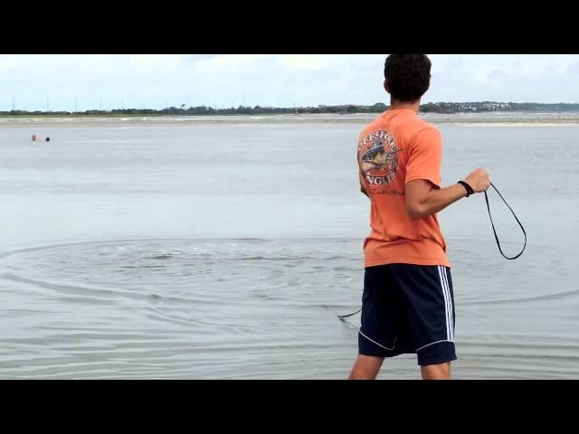 Best Way to Throw a 5+ ft. Cast Net Consistently (Not Using Your Mouth!!)