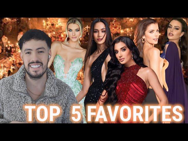 Miss Universe 2024 TOP 5  FAVORITES