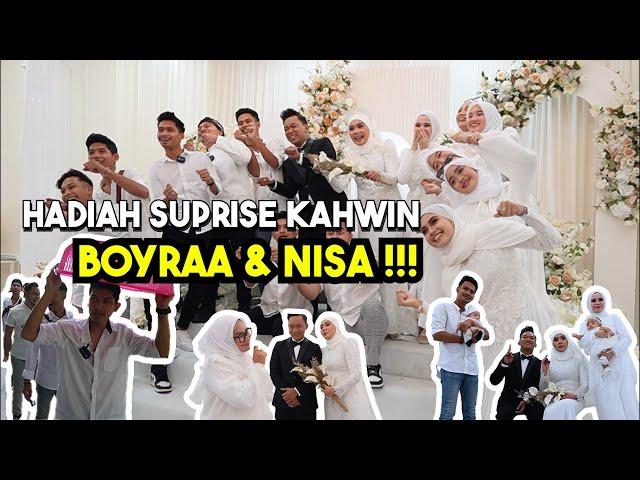 AI TEAM BAGI HADIAH KHAWIN SUPRISE UNTUK BOYRAA & NISA !!!