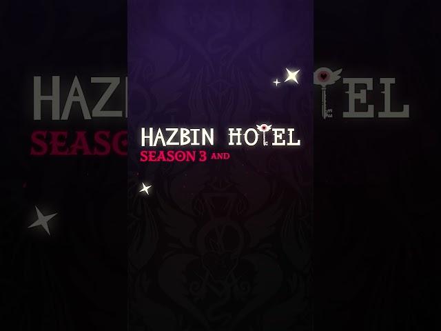 The Hazbin Hotel is open for business. Season 3 and Season 4 are coming.  | Hazbin Hotel