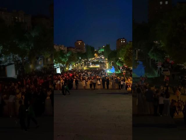 Friday evening in Yerevan  National Armenian dances